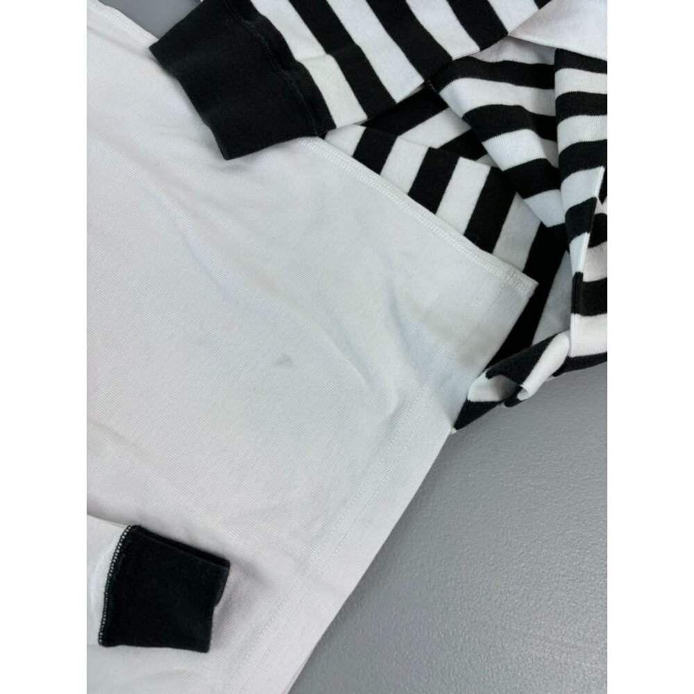 Hanna Andersson White & Yellow Black Bat Ghost Pajama Set - Picture 7 of 7